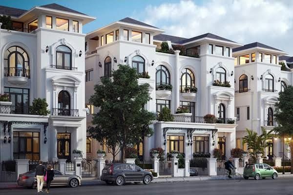 Bán biệt thự liền kề Tây Bắc dự án Mipeco Nha Trang - DT: 250m2 x 3 tầng 1 tum hoàn thiện mặt ngoài